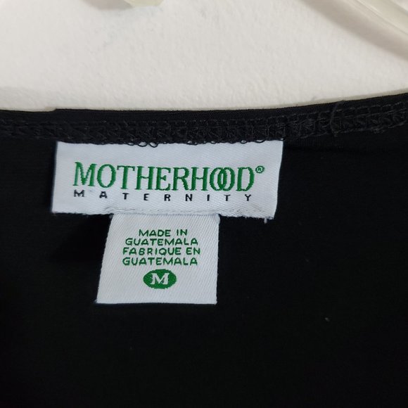 Motherhood Maternity Black 3/4 Sleeve Top - Picture 4 of 6